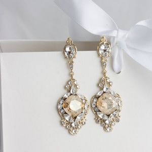 Crystal earrings